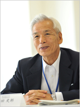旭化成の蛭田史郎社長写真